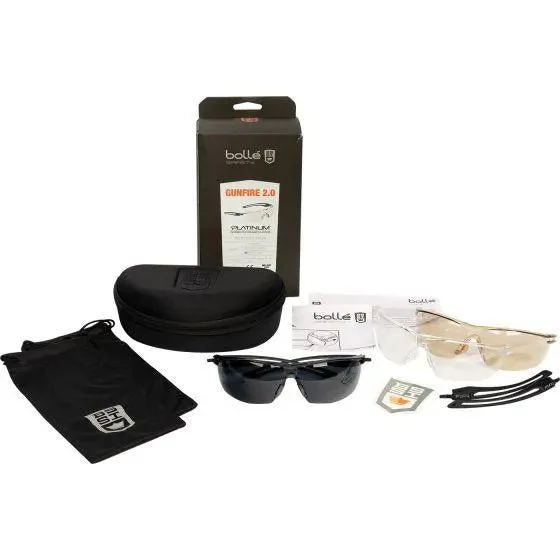 BOLLÉ GUNFIRE Tactical Glasses Kit