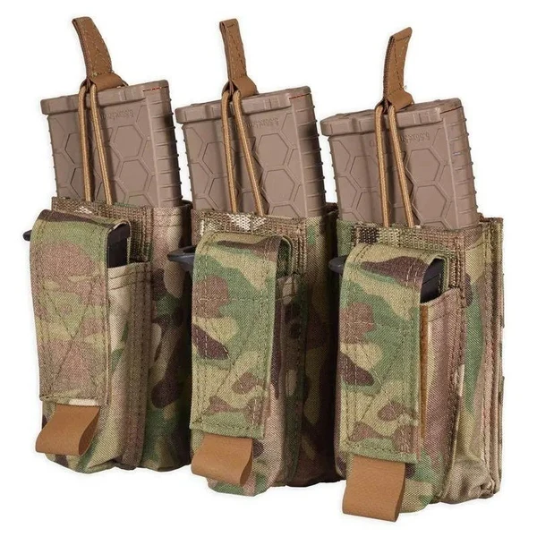 Chase Tactical Triple Kangaroo 5.56 / Pistol Mag Pouch - Image 2