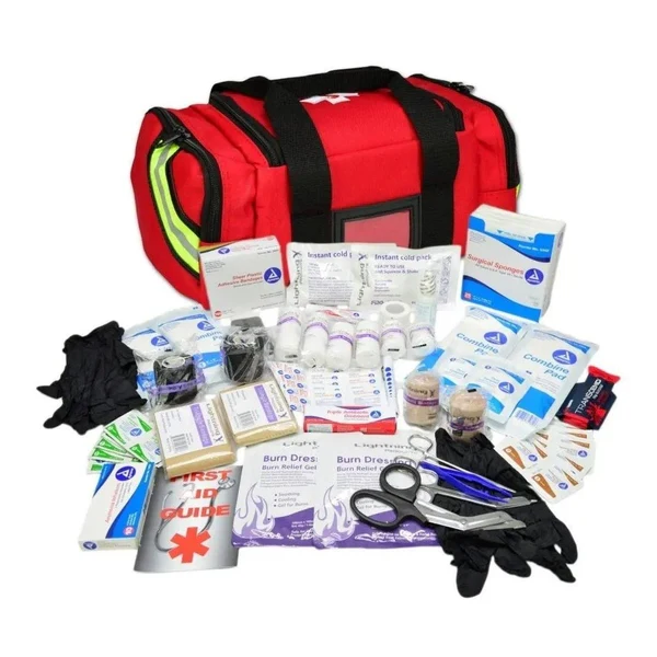 Compact First Responder Trauma Bag w/Basic Fill Kit - Image 4