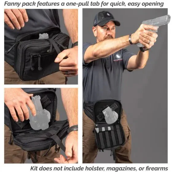 Every Day Carry (EDC) Concealment Fanny Pack & Medical Kit - Image 5
