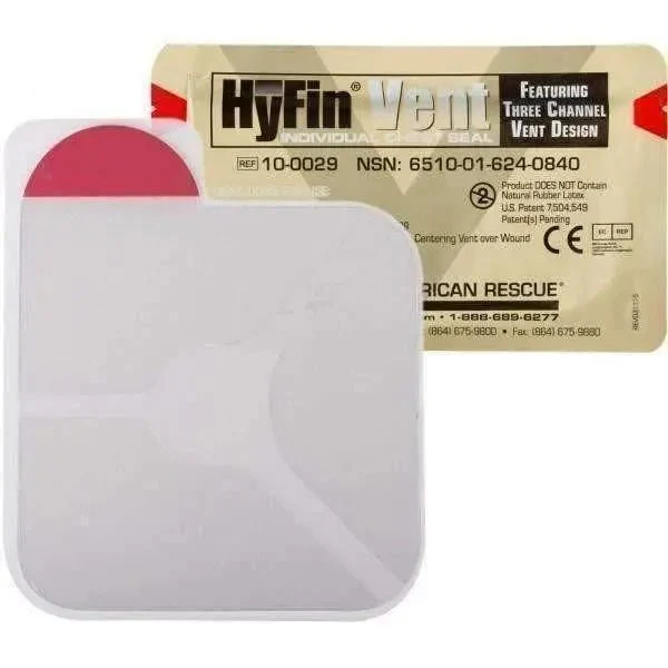 Hyfin Vent Chest Seal- Individual Pack