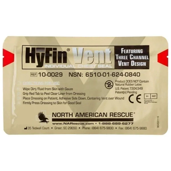 Hyfin Vent Chest Seal- Individual Pack - Image 2