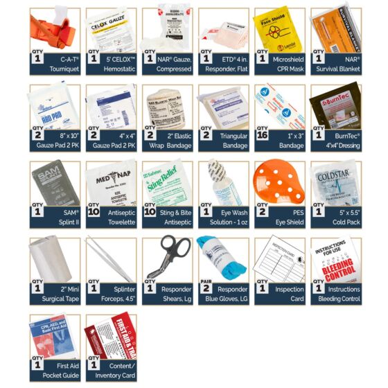 Logging First Aid & Trauma Kit - Hard Case - Image 8