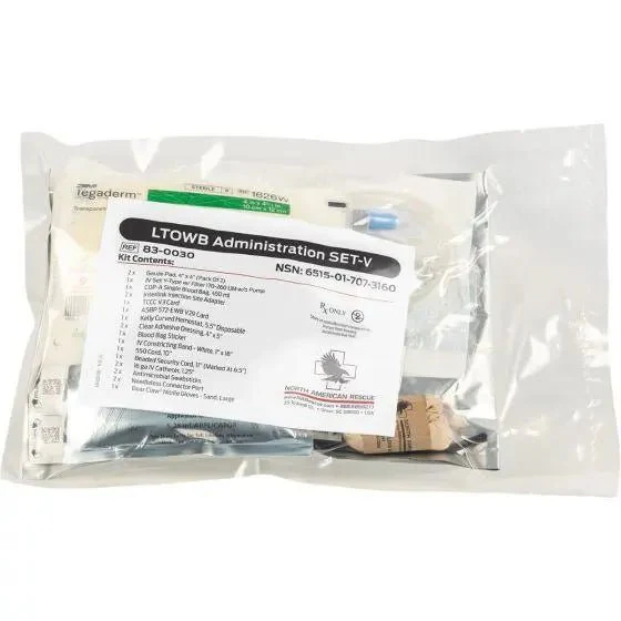 Low Titer O Whole Blood Administration Set - LTOWB-V - Image 2