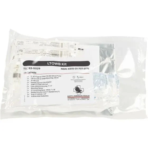 Low Titer O Whole Blood Kit - LTOWB
