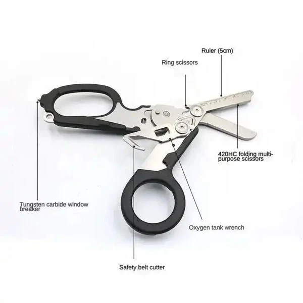 MED-TAC 6-in-1 Tactical Trauma Shears - Image 3