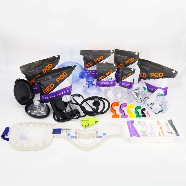 MED-TAC ALS Oxygen Trauma Backpack KIT w/Modular Pouch System - Image 2