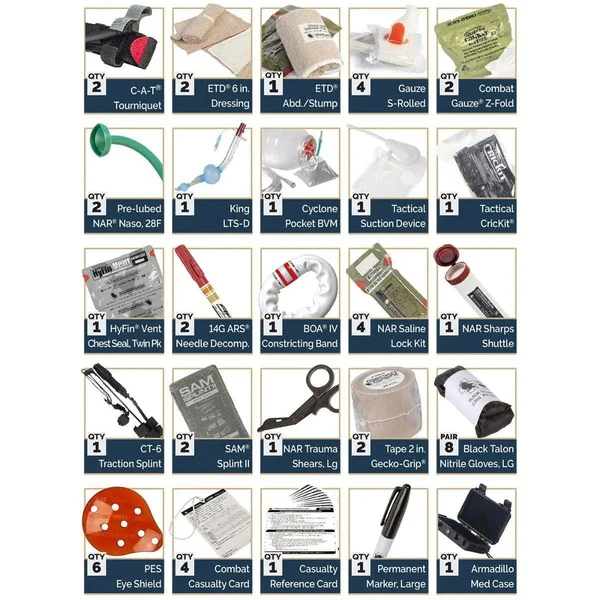 NAR-4 Tactical Medic Pack Aid Kit - Image 2