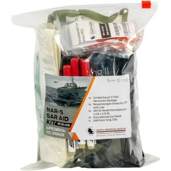 NAR-5 Search And Rescue Bag Supplemental TCCC UPGRADE KIT