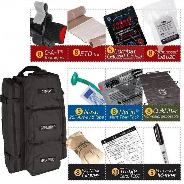 MCI-WALK (Mass Casualty Incident Warrior Aid & Litter Kit - Image 2