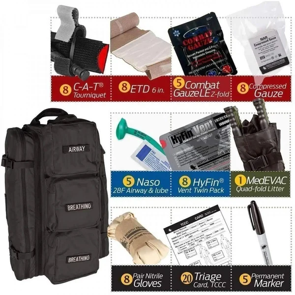 MCI-WALK (Mass Casualty Incident Warrior Aid & Litter Kit - Image 5