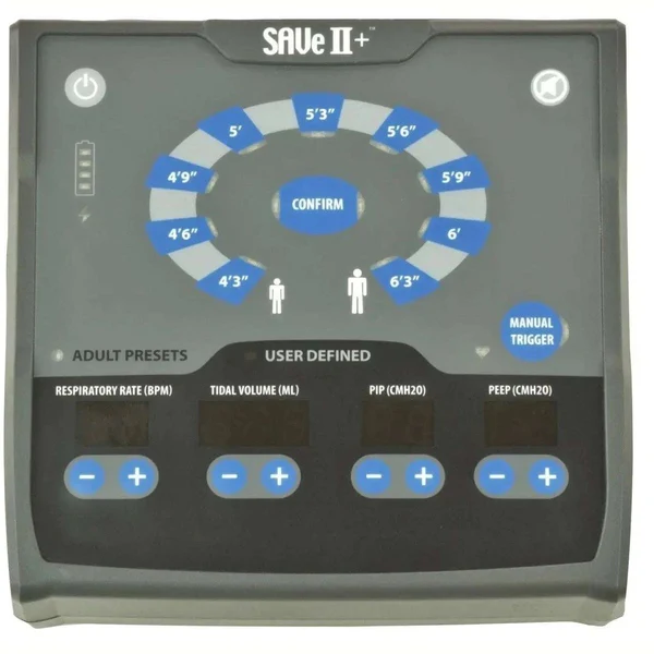 SAVe II+™ Ventilator Kit w/ EMMA® Capnograph Helicopter Starter Set - Image 6