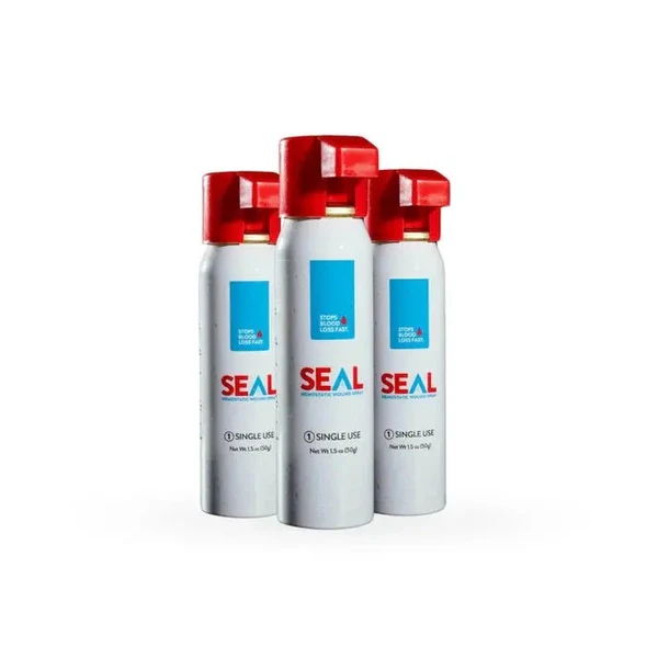 SEAL Hemostatic Spray OTC - for Emergency Bleeding Control - Image 2